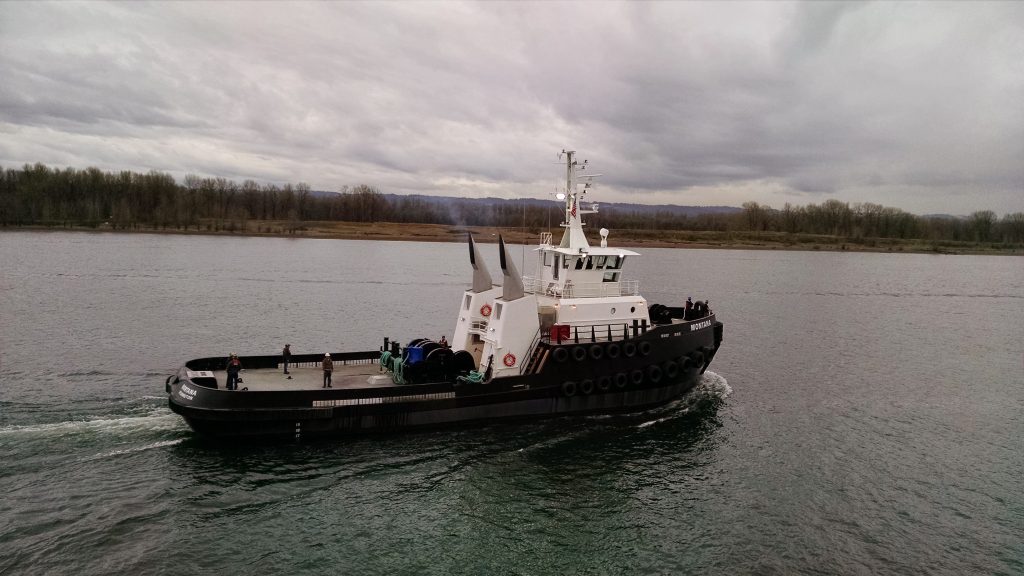 newly constructed vessel sets sail in Vancouver WA